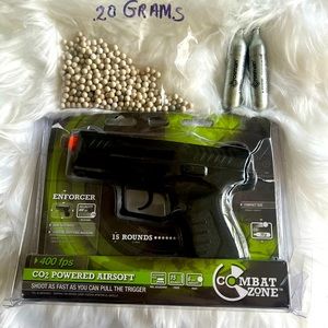 Umarex combat zone enforcer airsoft co2 pistol.